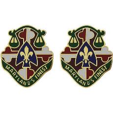 115th Military Police Battalion Unit Crest (Maryland's Finest)